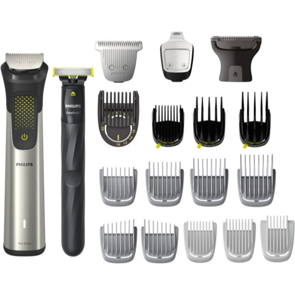 Philips Series 9000 MG9553/15 multifunkciós szőrnyíró + OneBlade Face-Ár
