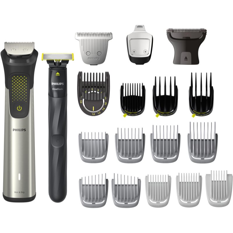 Philips Series 9000 MG9553/15 multifunkciós szőrnyíró + OneBlade Face-Ár