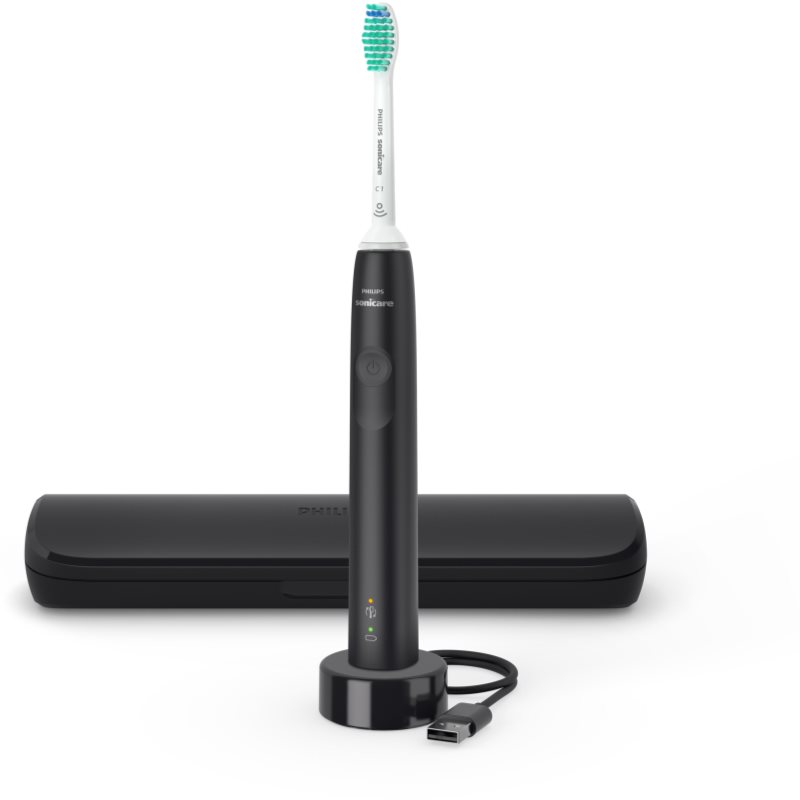Philips Sonicare 3100 HX3673/14 Sonic elektromos fogkefe Black 1 db-Ár