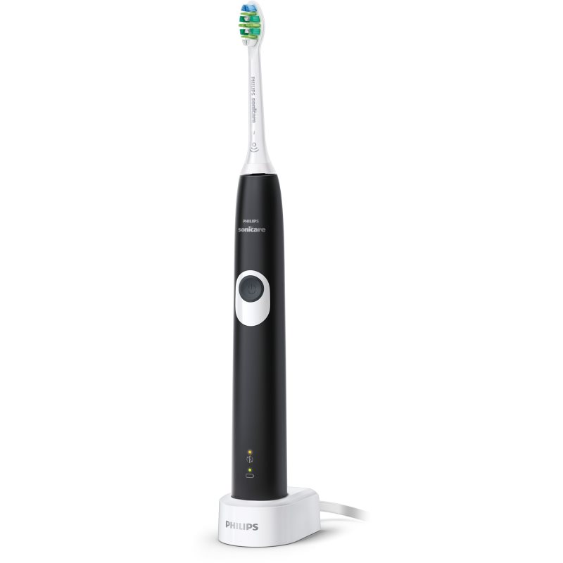 Philips Sonicare 4300 HX6800/63 Sonic elektromos fogkefe Black and White 1 db