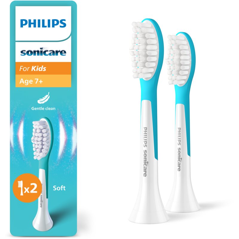 Philips Sonicare For Kids 7+ Standard HX6042/90 csere fejek a fogkeféhez gyermekeknek 2 db