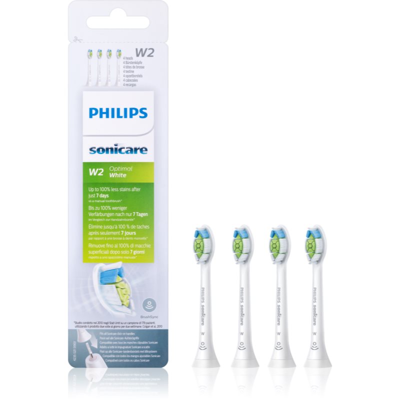 Philips Sonicare Optimal White Standard HX6064/10 csere fejek a fogkeféhez HX6064/10 4 db-Ár