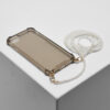 Phone Case with Pearl Necklace I Phone 6/7/8 Black