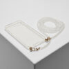 Phone Case with Pearl Necklace I Phone 6/7/8 Transparent