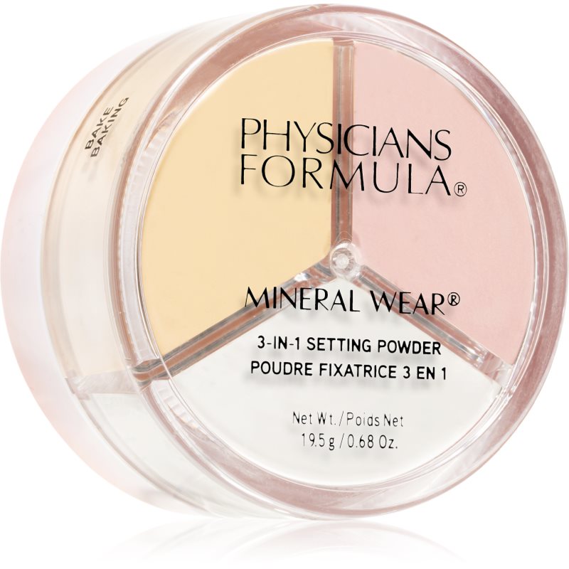 Physicians Formula Mineral Wear® ásványi púder 3 az 1-ben 19.5 g-Ár