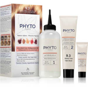 Phyto Color hajfesték növényi kivonattal árnyalat 9.3 Very Light Golden Blonde 3 db-Ár