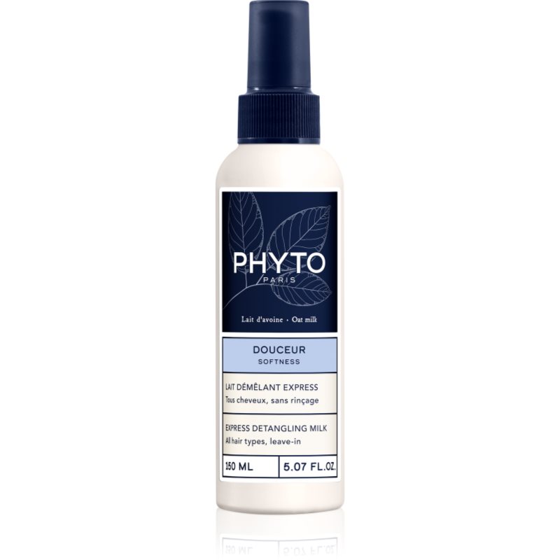 Phyto Douceur Softness Express Detangling Milk tej a hajra a könnyű kifésülésért 150 ml