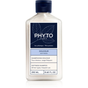 Phyto Douceur Softness Shampoo sampon a fejbőr szerkezetének megújítására hidratálást és fényt biztosít 250 ml