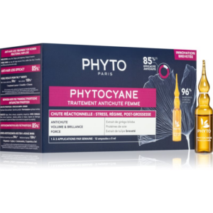 Phyto Phytocyane Women Treatment hajnövekedés és hajhullás elleni ápolás 12x5 ml-Ár
