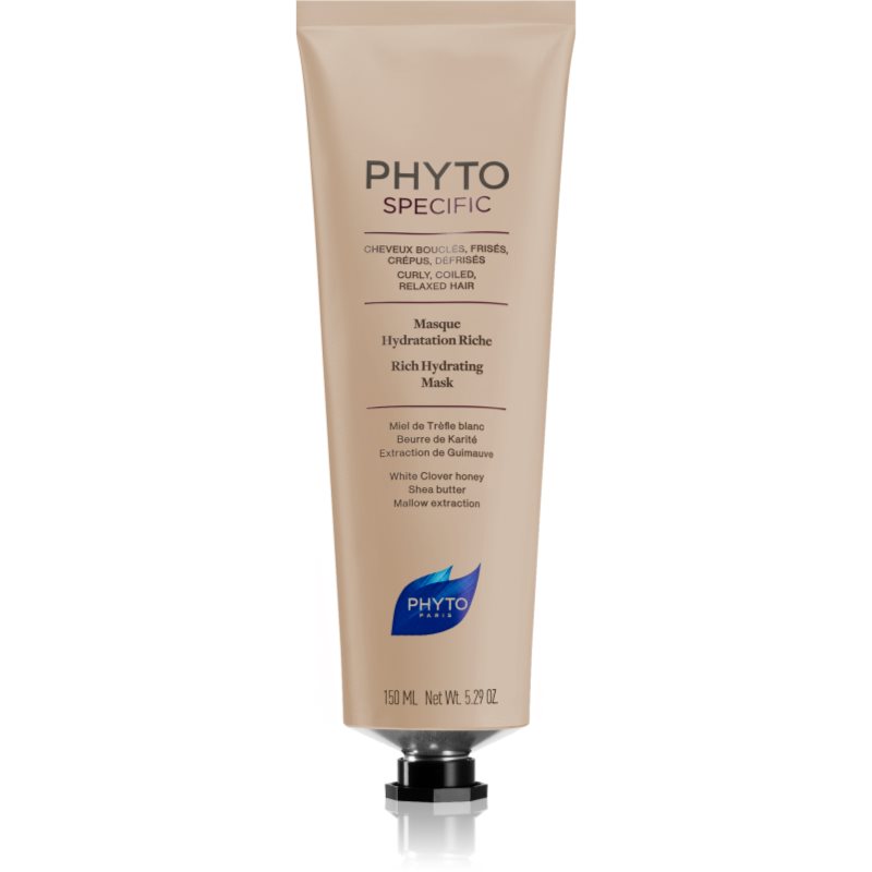 Phyto Specific Rich Hydrating Mask tápláló maszk a hullámos és göndör hajra 150 ml-Ár