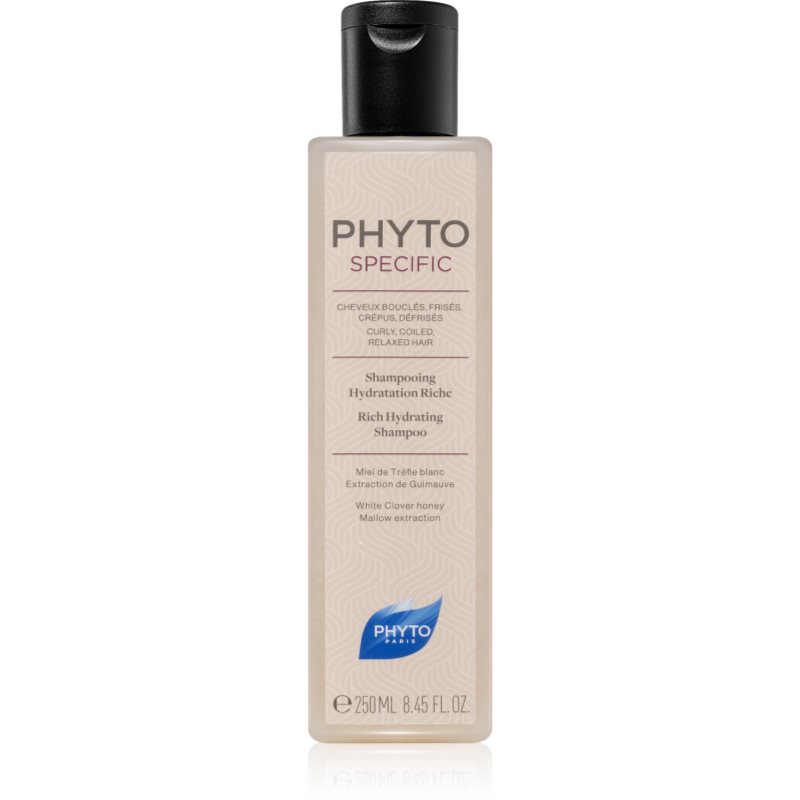 Phyto Specific rich Hydrating Shampoo hidratáló sampon hullámos és göndör hajra 250 ml-Ár