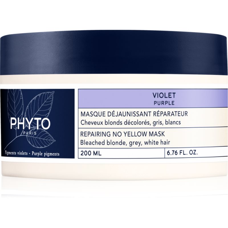 Phyto Violet regeneráló maszk a szőke és melírozott hajra 200 ml