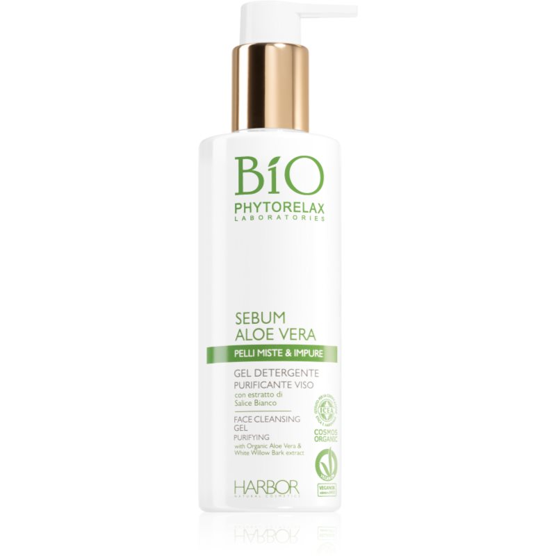 Phytorelax Laboratories Bio Sebum Aloe Vera lágy tisztító gél aloe verával 200 ml-Ár