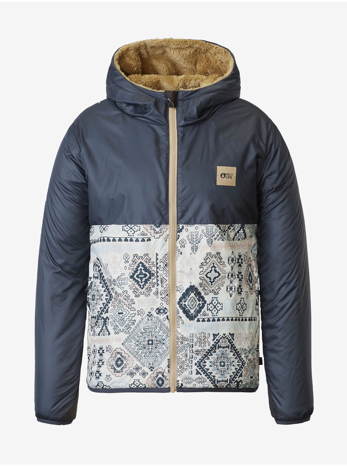 Picture Posy Women's Reversible Reversible Winter Jacket with Hood - Ladies