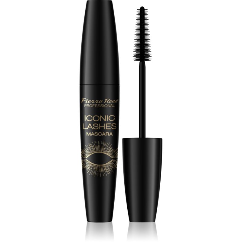 Pierre René Eyes Mascara hosszabbító és dúsító szempillaspirál hidratáló hatással 15 ml-Eredeti