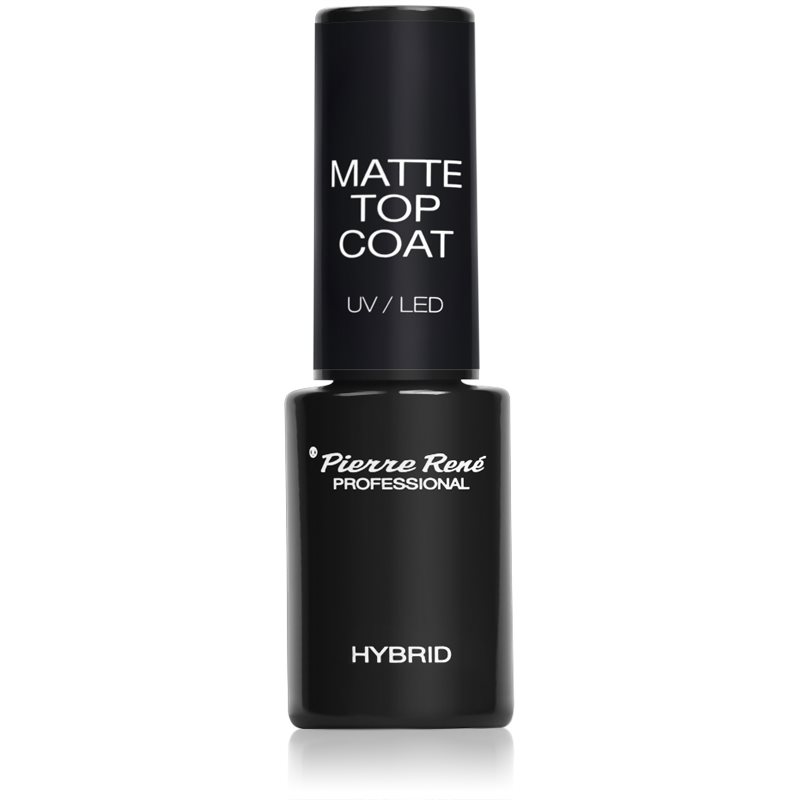 Pierre René Nails Hybrid fedő gél lakk matt hatású 6 ml-Eredeti