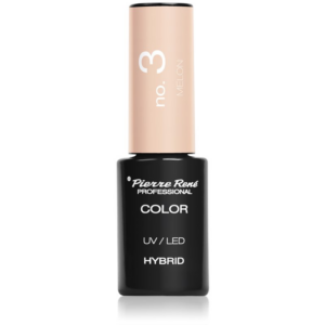 Pierre René Nails Hybrid gél körömlakk UV / LED-es lámpákhoz árnyalat No. 3 Melon 6 ml-Eredeti