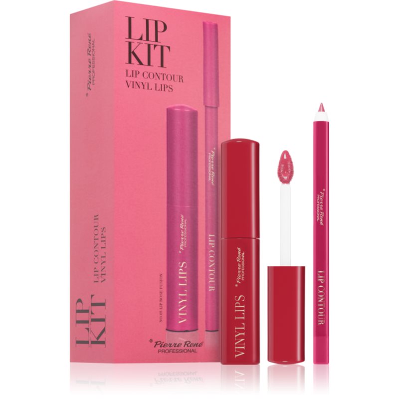 Pierre René Professional Lip Kit ajándékszett az ajkakra 03 Rose Fusion 2 db-Ár