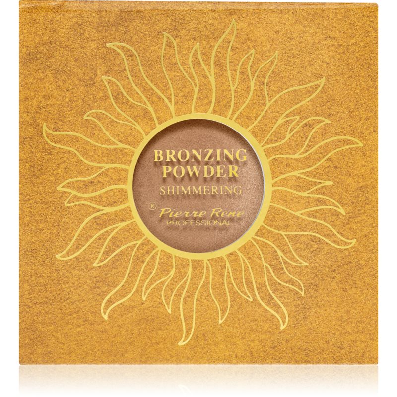 Pierre René Professional Shimmering bronzosító kompakt púder 7
