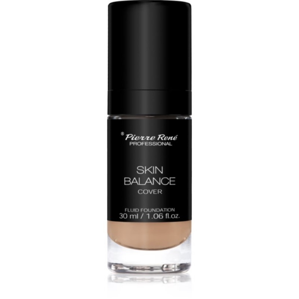 Pierre René Skin Balance Cover vízálló folyékony make-up árnyalat 26 Bronze 30 ml-Eredeti