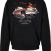 Pimp and Butterfly Heavy Oversize Hoody Black