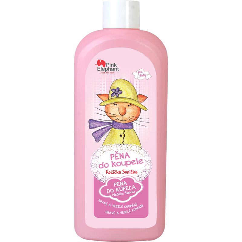 Pink Elephant Girls habfürdő gyermekeknek Kitty 500 ml-Ár