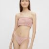 Pink Floral Bikini Bottoms Pieces Gaya - Women's