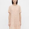 Pink Floral Dress Pieces Miller - Women