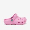 Pink Girls' Slippers Crocs - Girls