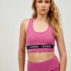 Pink Guess Aline Sports Bra - Women