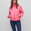 Pink Ladies Quilted Jacket VILA Tate - Women