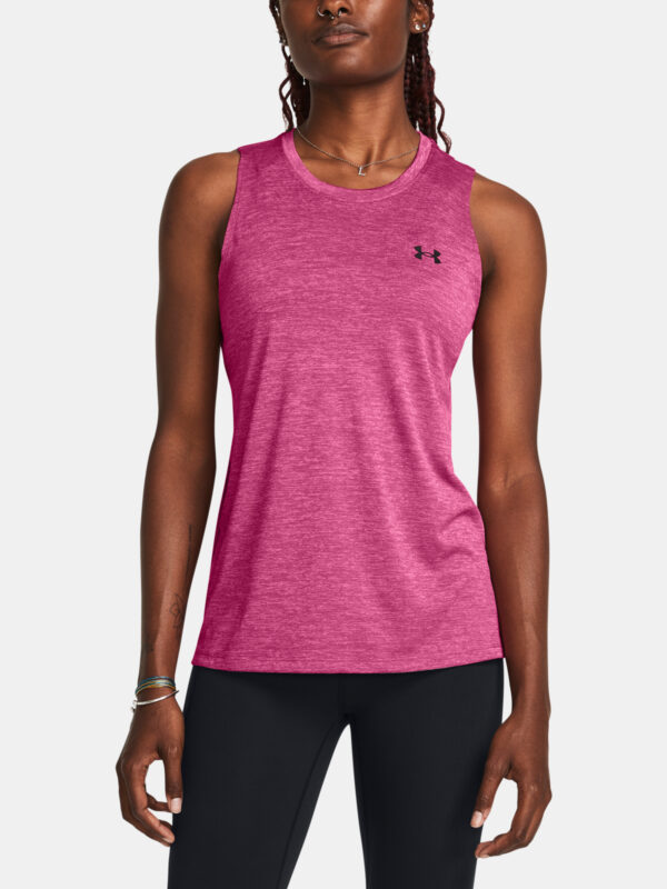 Pink Under Armour Tech Tank Tank Top Twist