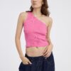 Pink Womens Crop Top JDY Nanna - Women