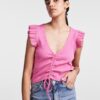 Pink Women's Crop Top Pieces Tegan - Women