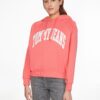 Pink Women's Hoodie Tommy Jeans - Women