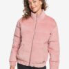 Pink Women's Winter Quilted Jacket Roxy Adventure - Women