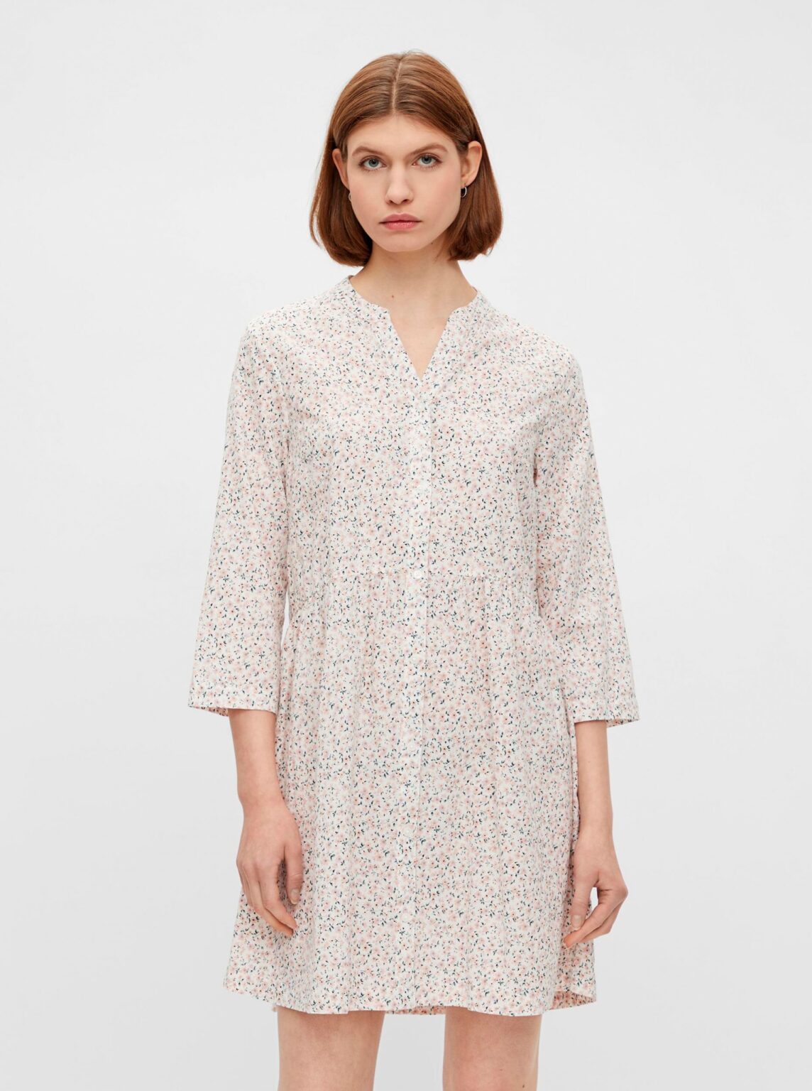 Pink and White Floral Dress Pieces Lindsey - Women
