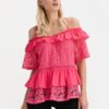 Pink blouse Guess New Olimpia - Women