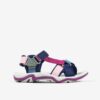 Pink-blue girls' sandals Richter - Girls