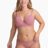 Pink bra with lace DORINA Eternal