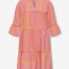 Pink girls' dress ONLY Alberte - Girls