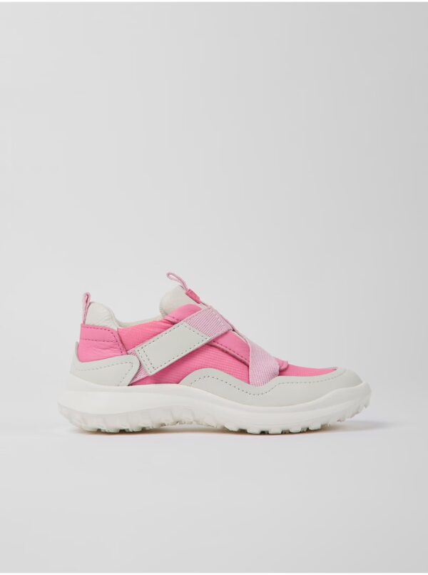 Pink girls' leather sneakers Camper - Girls