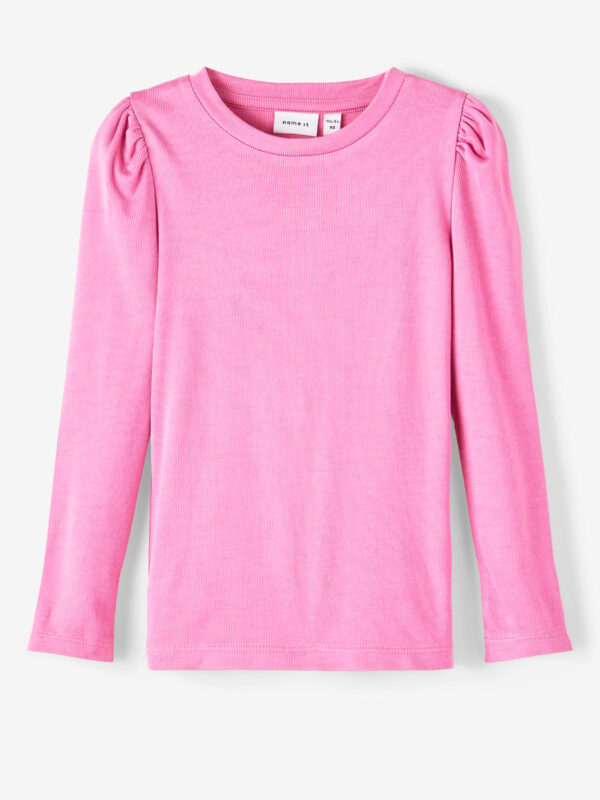 Pink girls' long sleeve T-shirt name it Lilde