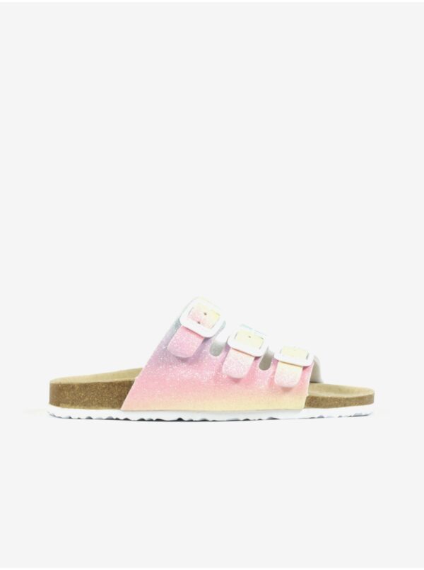 Pink girls' slippers Richter - Girls