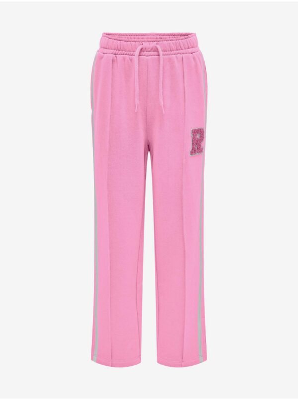 Pink girls' sweatpants ONLY Selina - Girls