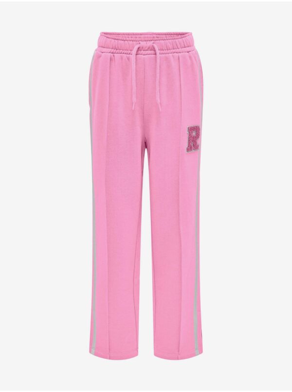 Pink girls' sweatpants ONLY Selina - Girls
