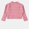 Pink girly sweater name it Ottie - unisex