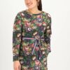 Pink-green women's floral dress Blutsgeschwister Sneakers in the - Women's