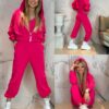 Pink jumpsuit with sweatshirt By o la la