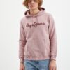 Pink men's hoodie Pepe Jeans Ryan - Men's